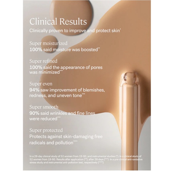 NIB Ilia Super Serum Skin Tint SPF 40 Sunscreen Balos ST3 - Picture 2 of 14